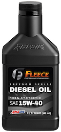 15W-40 Fleece Freedom Series 100% Synthetic Diesel Motor Oil (FD1540)